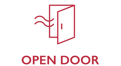 open door